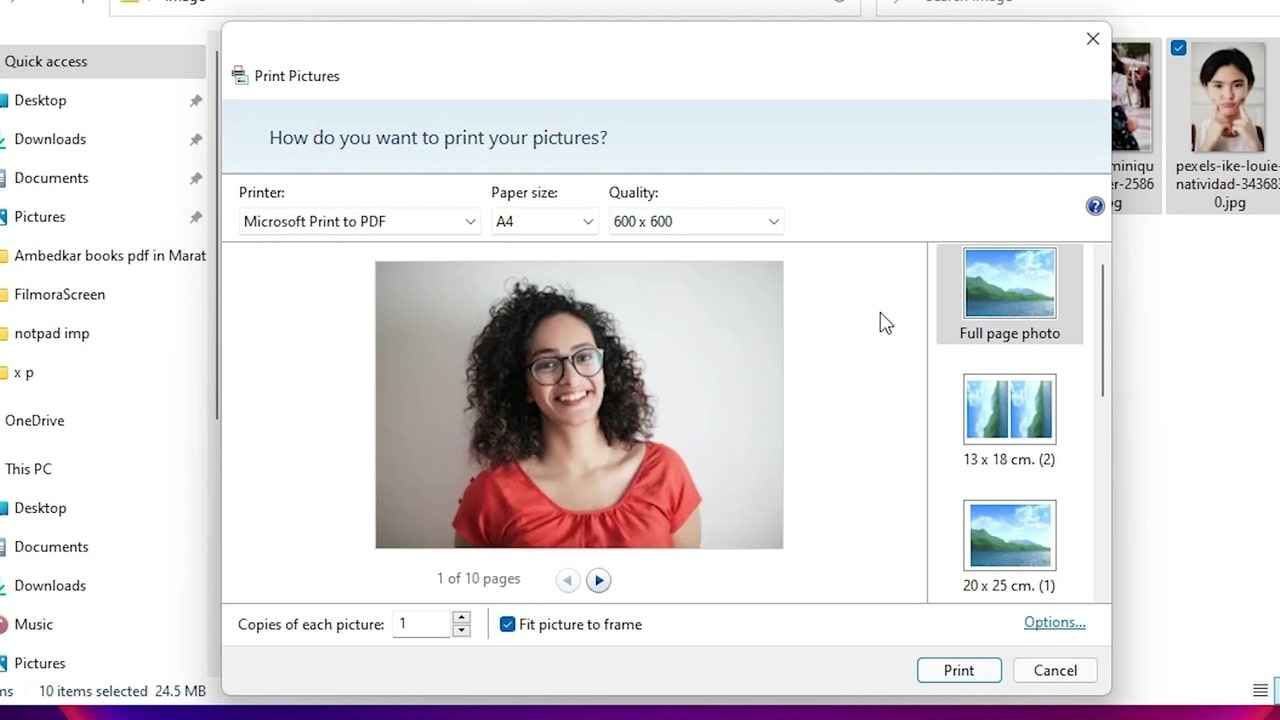 Print Pictures in Windows 11
