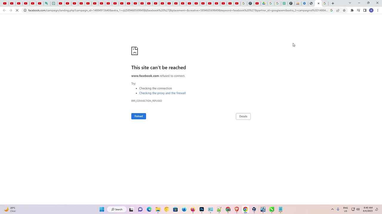test blocked websites