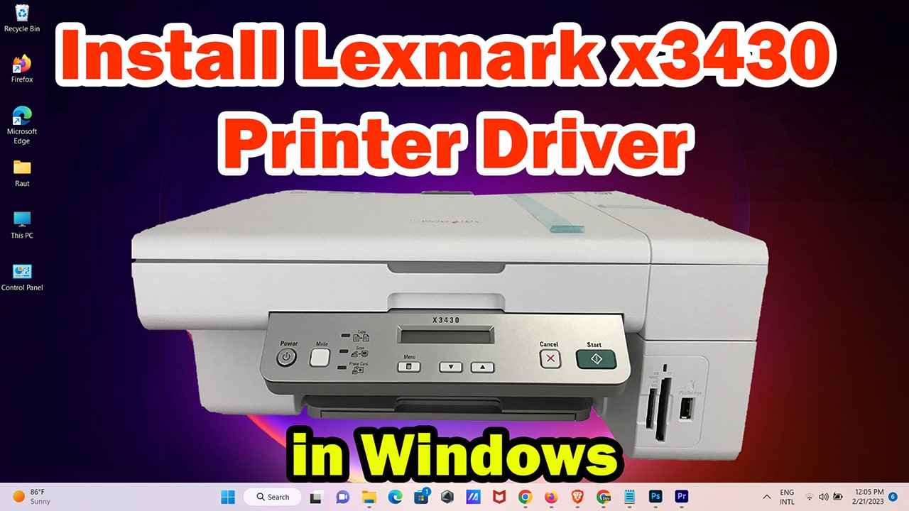 How to Download & Install Lexmark x3430 Printer Basic Driver in Windows PC or Laptop How to Download & Install Lexmark x3430 Printer Basic Driver in Windows PC or Laptop