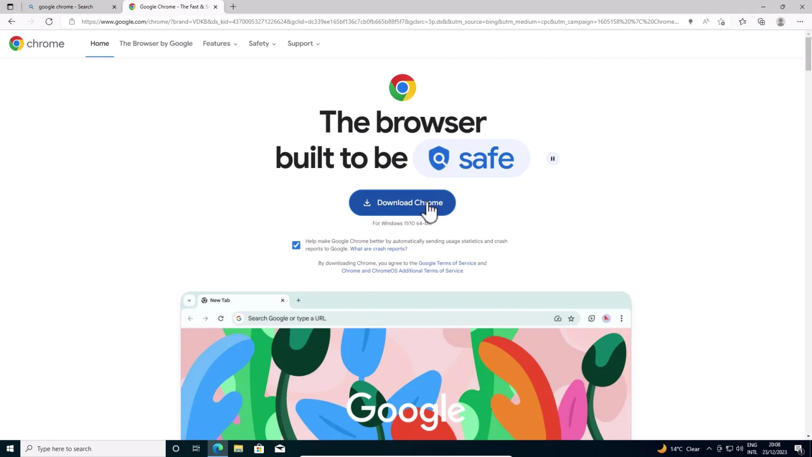 Download Google Chrome