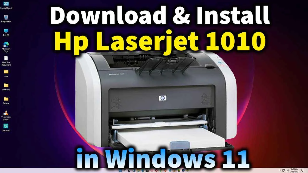 How to Download & Install Hp Laserjet 1010 Printer Driver in Windows 11